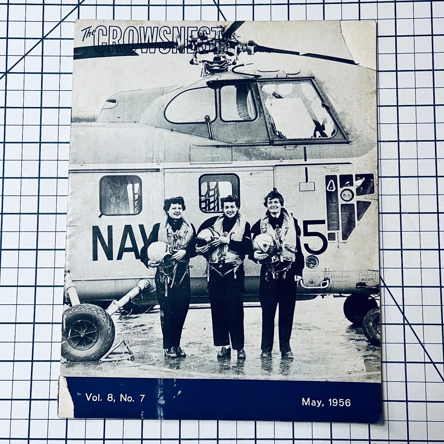 The Crowsnest Royal Canadian Navy Magazine Vol 8 No 7 May 1956 Vintage Women