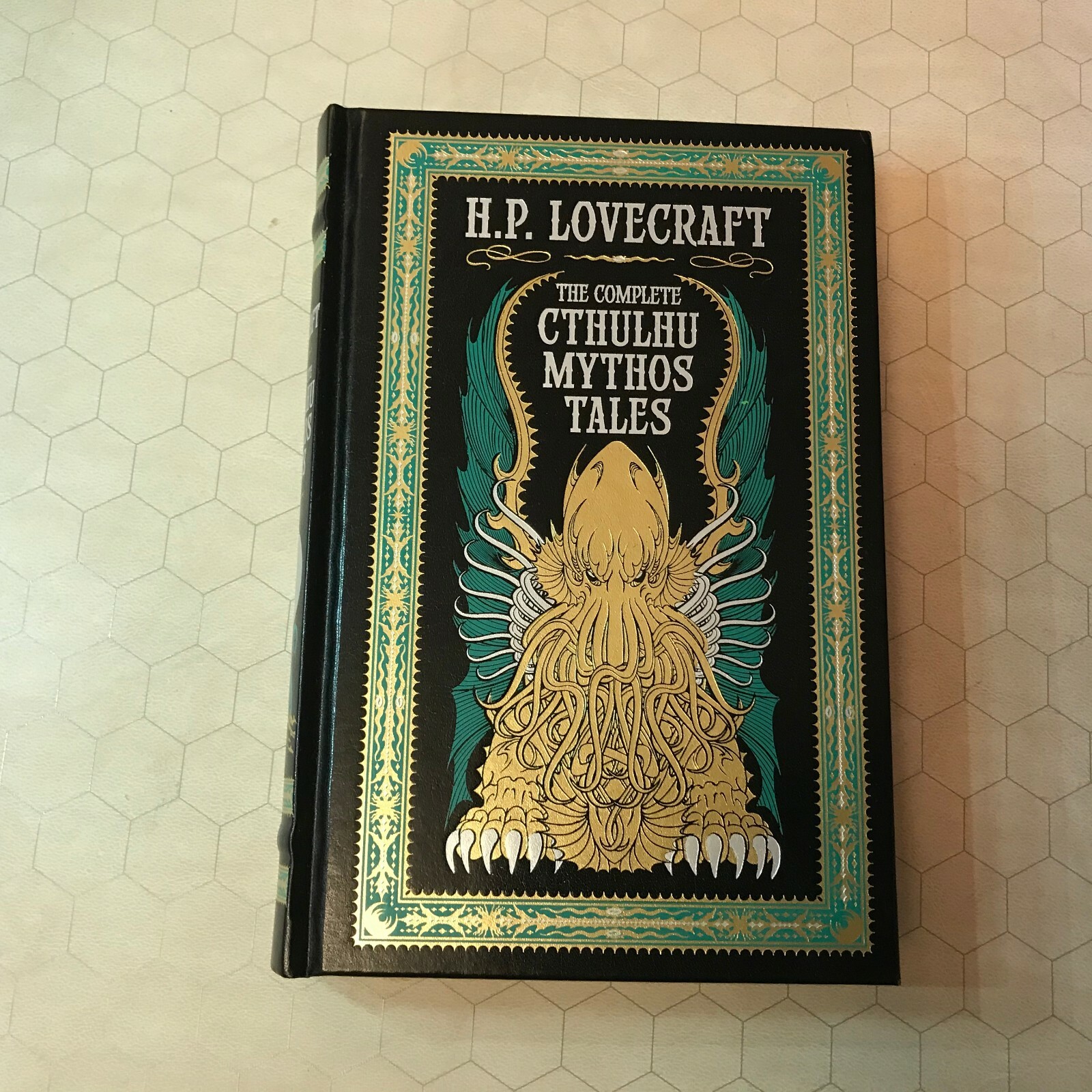 HP Lovecraft H.P. Complete Cthulhu Mythos Tales Bonded Leather Edition 2016 HB!