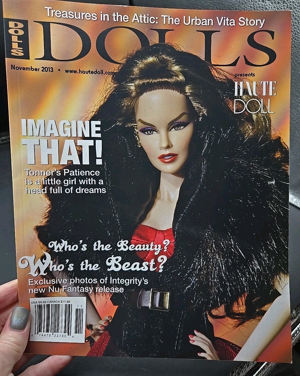 Dolls Presents Haute Doll Magazine Nov 2013 Nu.fantasy Imagine That! Urban Vita
