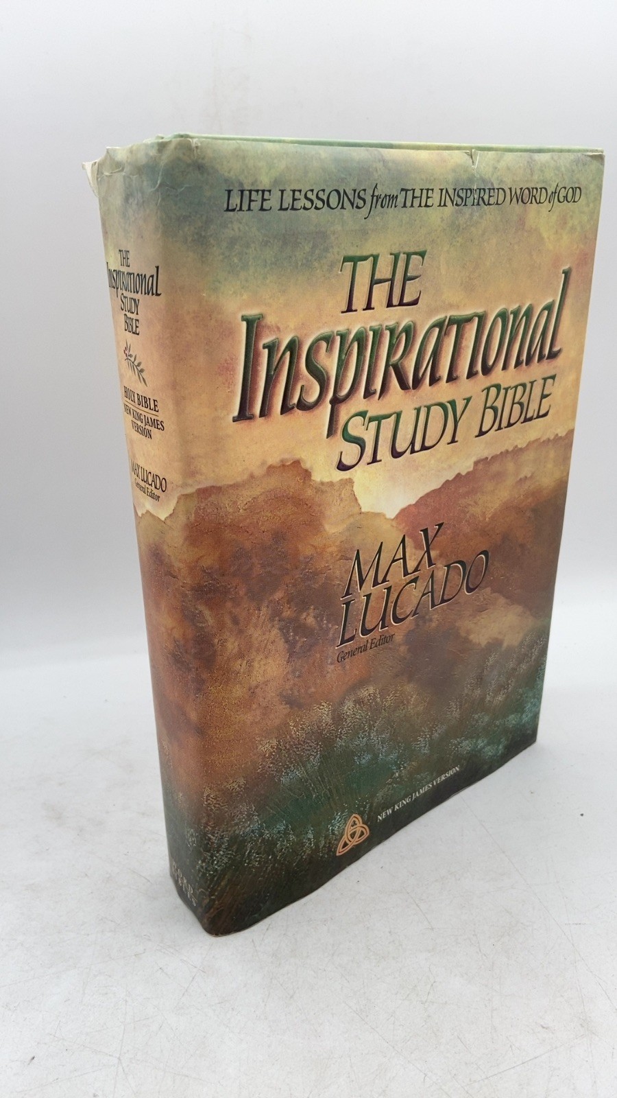 The Inspirational Study Bible Max Lucado Hardcover 1995