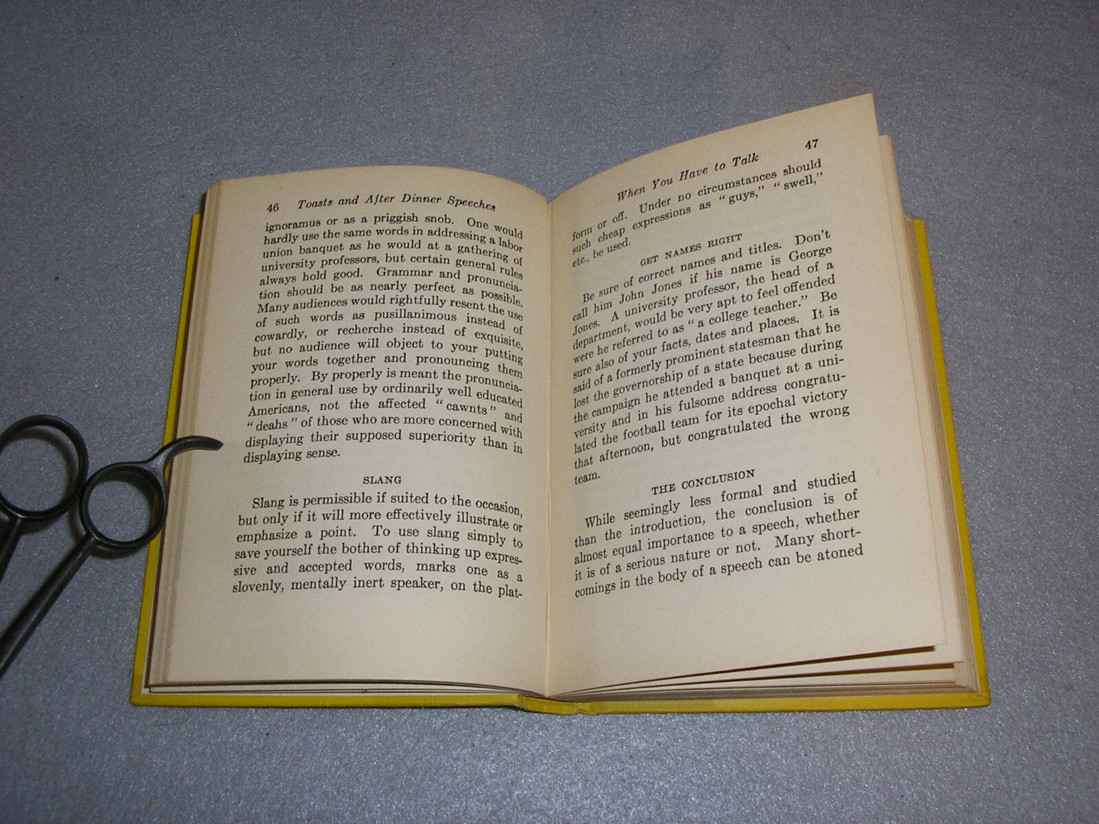 Antique Speech Making Book Toasts and After Dinner Remarks Jenkins 1st Ed. 1933