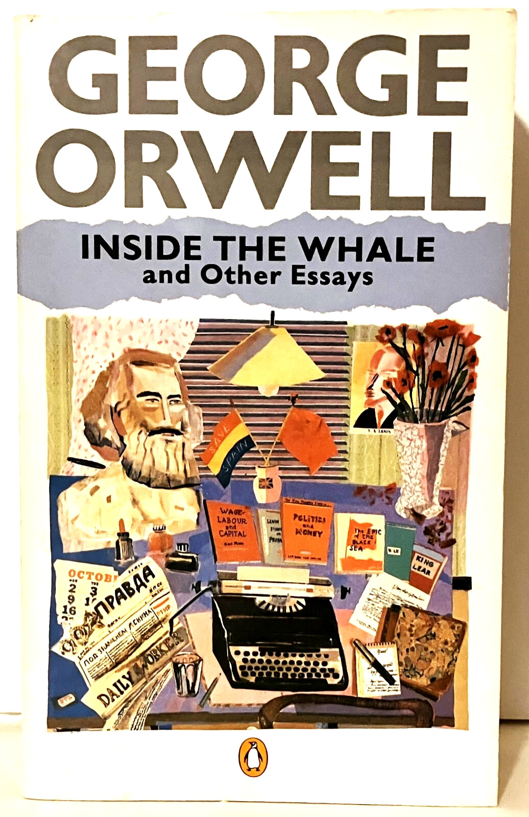 George Orwell: Inside the Whale and Other Essays Penguin 1957 UK Edition RARE