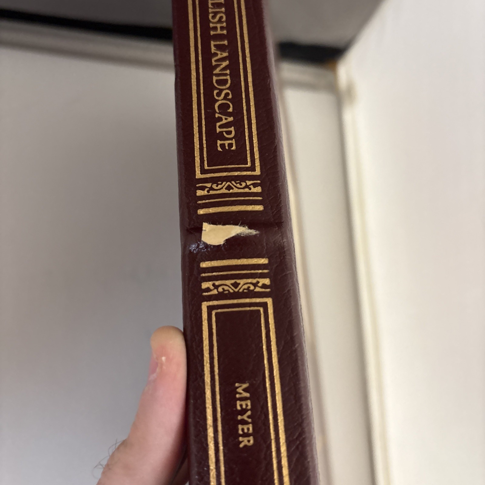 Easton Press Masters Of English Landscape Leather Bound Hardcover 1995 READ
