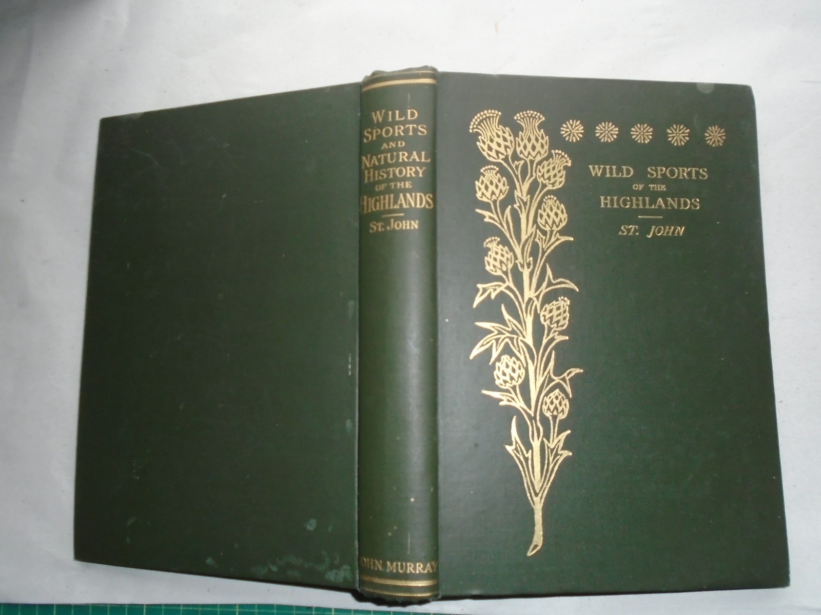 Sketches of the Wild Sports & Natural History of the Highlands by C St John 1893