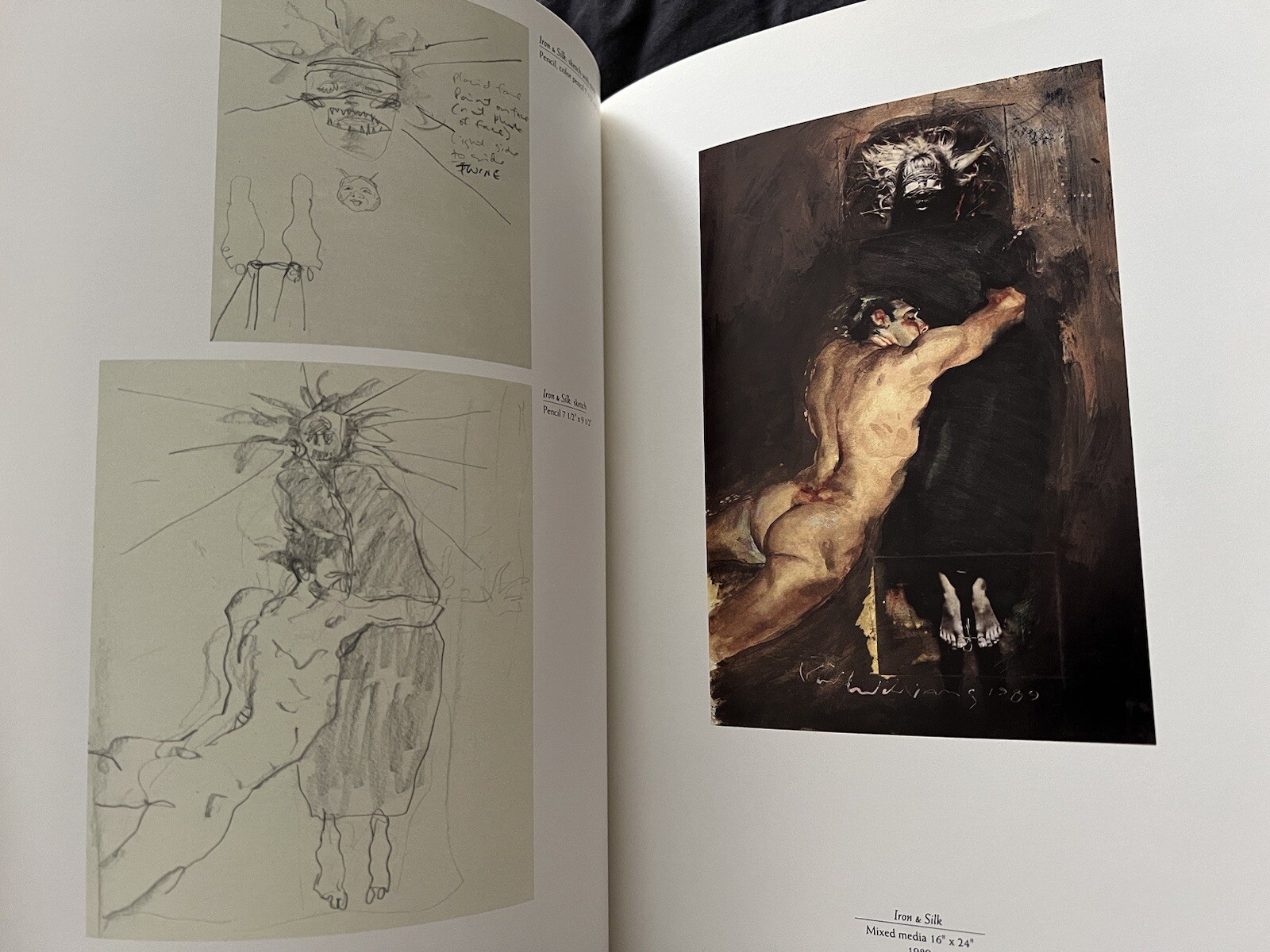 KENT WILLIAMS Drawings & Monotypes + ERIC SMITH It Feeds Itself Juxtapoz LOT