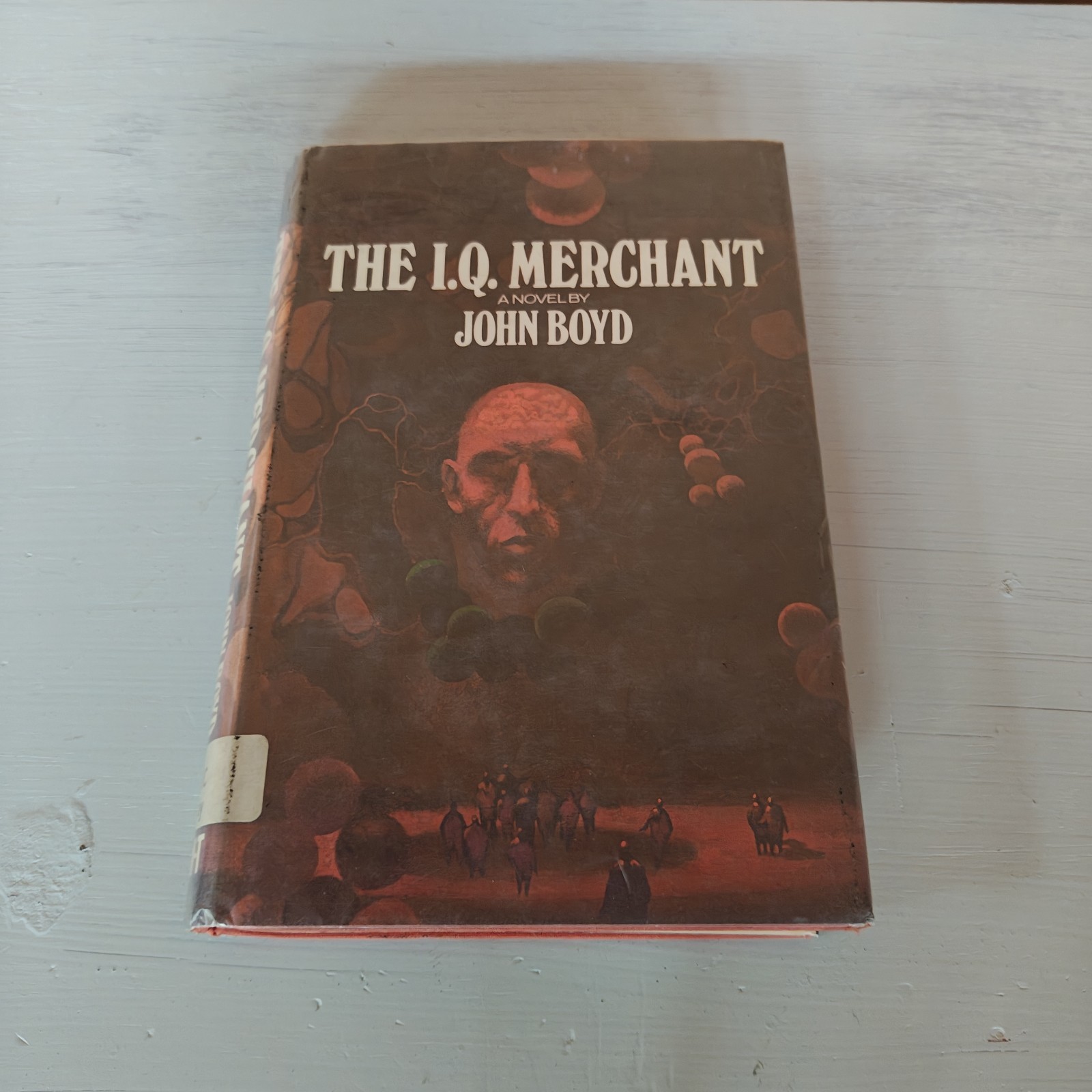 RARE Vintage 1972 HCDJ-The I.Q. Merchant by John Boyd-California Psy-fi