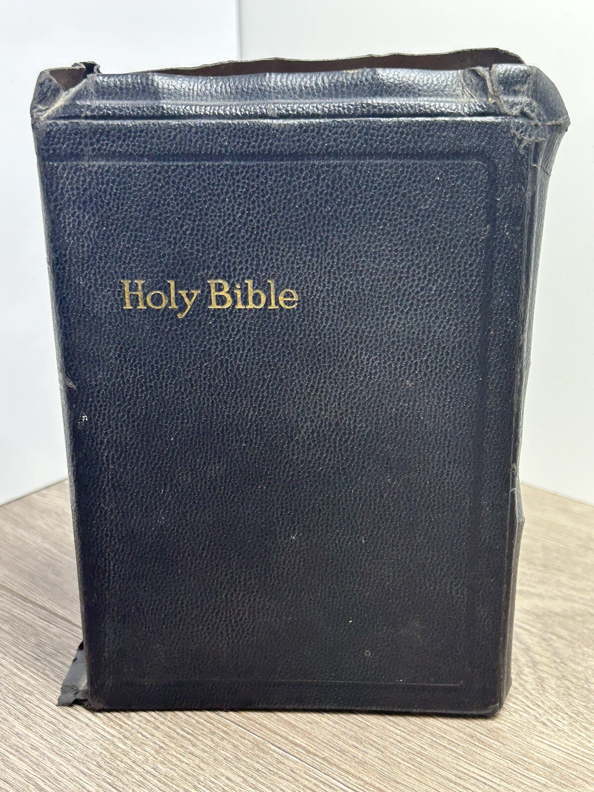 Holy Bible National Bible Press KJV Illustrated Self Pronouncing Maps Vintage