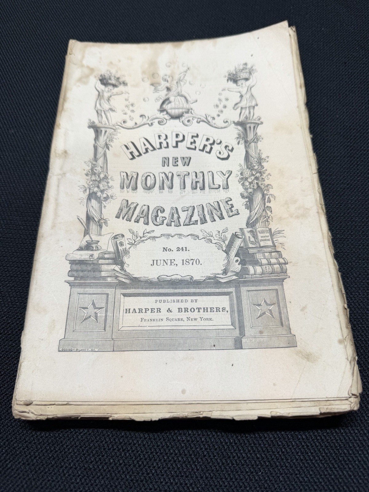 Harper’s New Monthly Magazine – June 1870 – No. 241 – Antique Illustrations