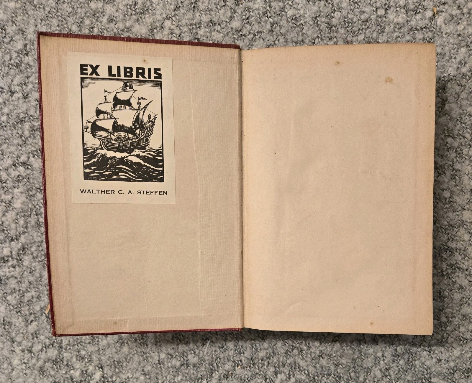 One Volume Kipling Authorized 1928 Ex-Libris Universal Literature Good Condition