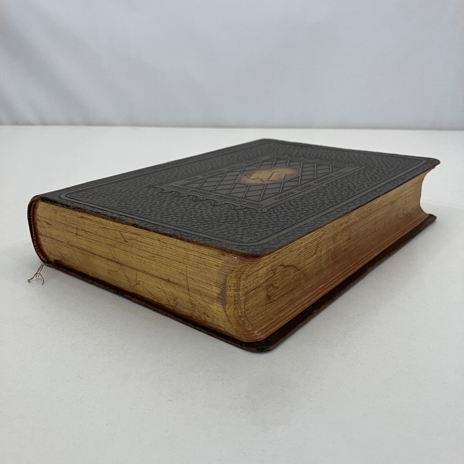 System Bible Study Revised Enlarged Edition Antique 1930 Softcover ACCEPTABLE