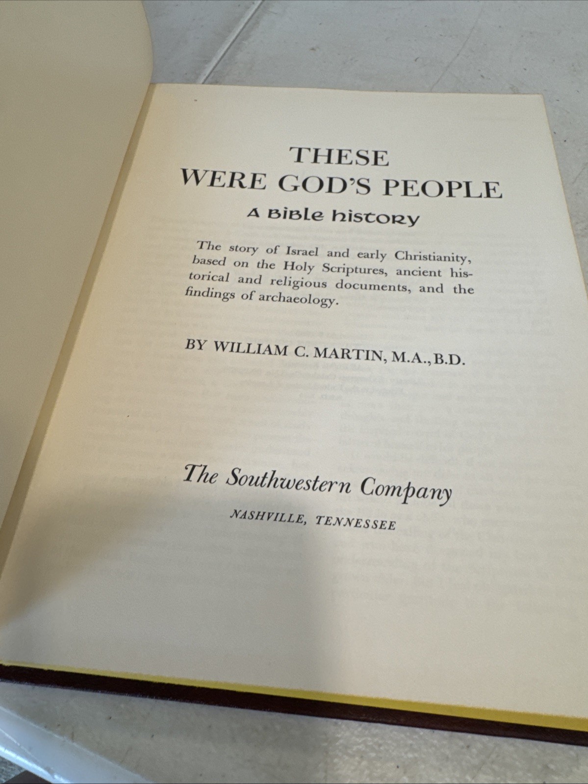 3 Vintage 1964,66,68 -Bible History,Encyclopedia And Commentary