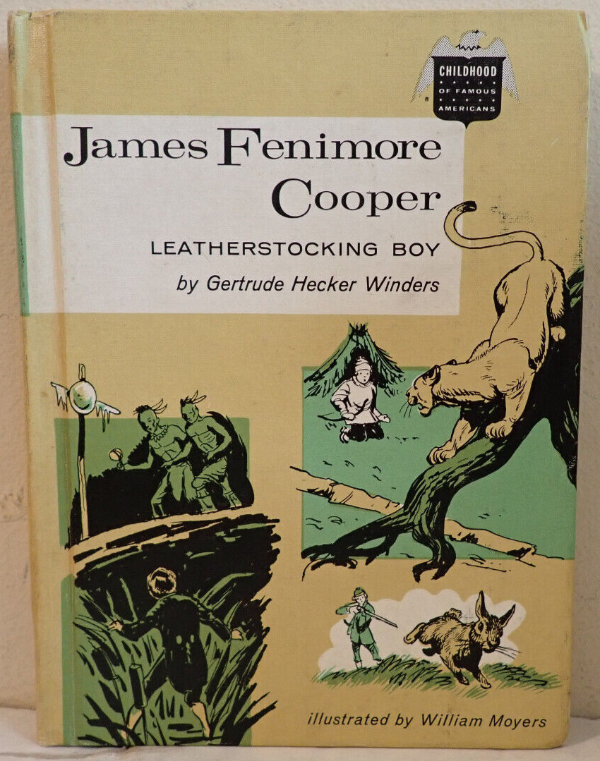 James Fenimore Cooper Leatherstocking Boy by Gertrude Hecker Winders – Hardcover