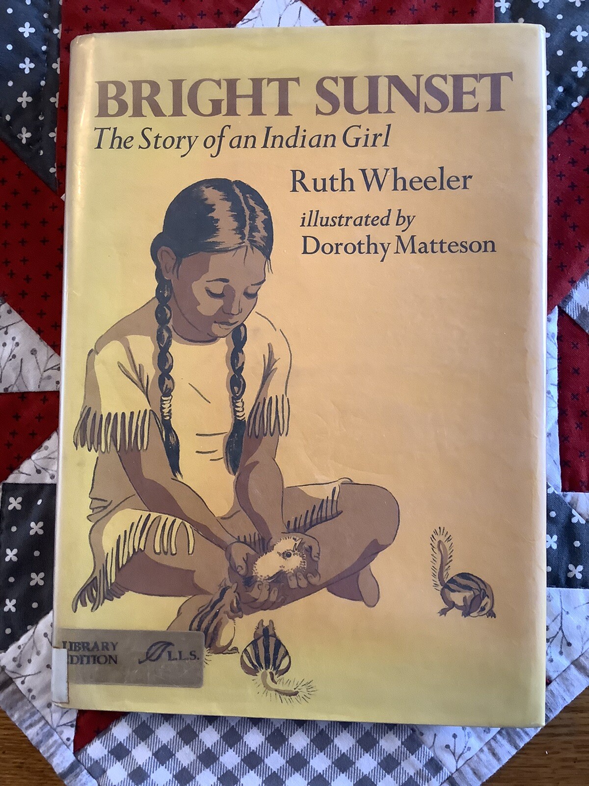 Bright Sunset By Ruth Wheeler, 1st Ed. 1974