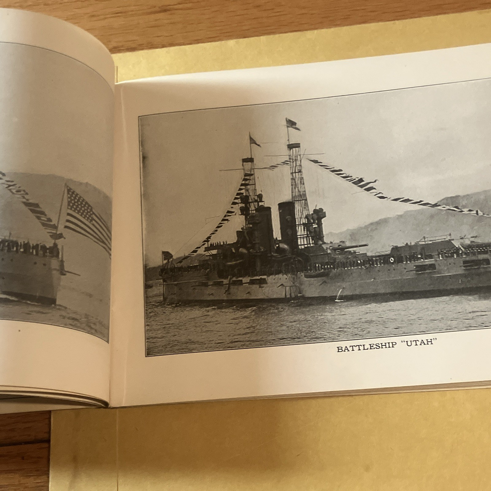 Antique 1917 The United States Navy Illustrated Book G.S Hammond &Co