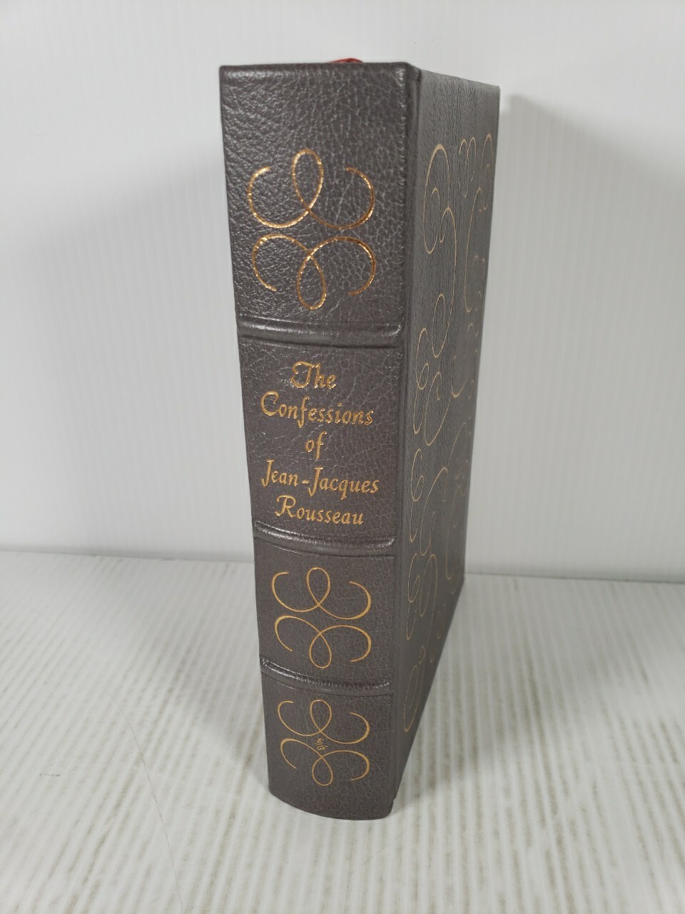 Easton Press The Confessions of Jean-Jacques Rousseau, Leather, Collector’s Ed