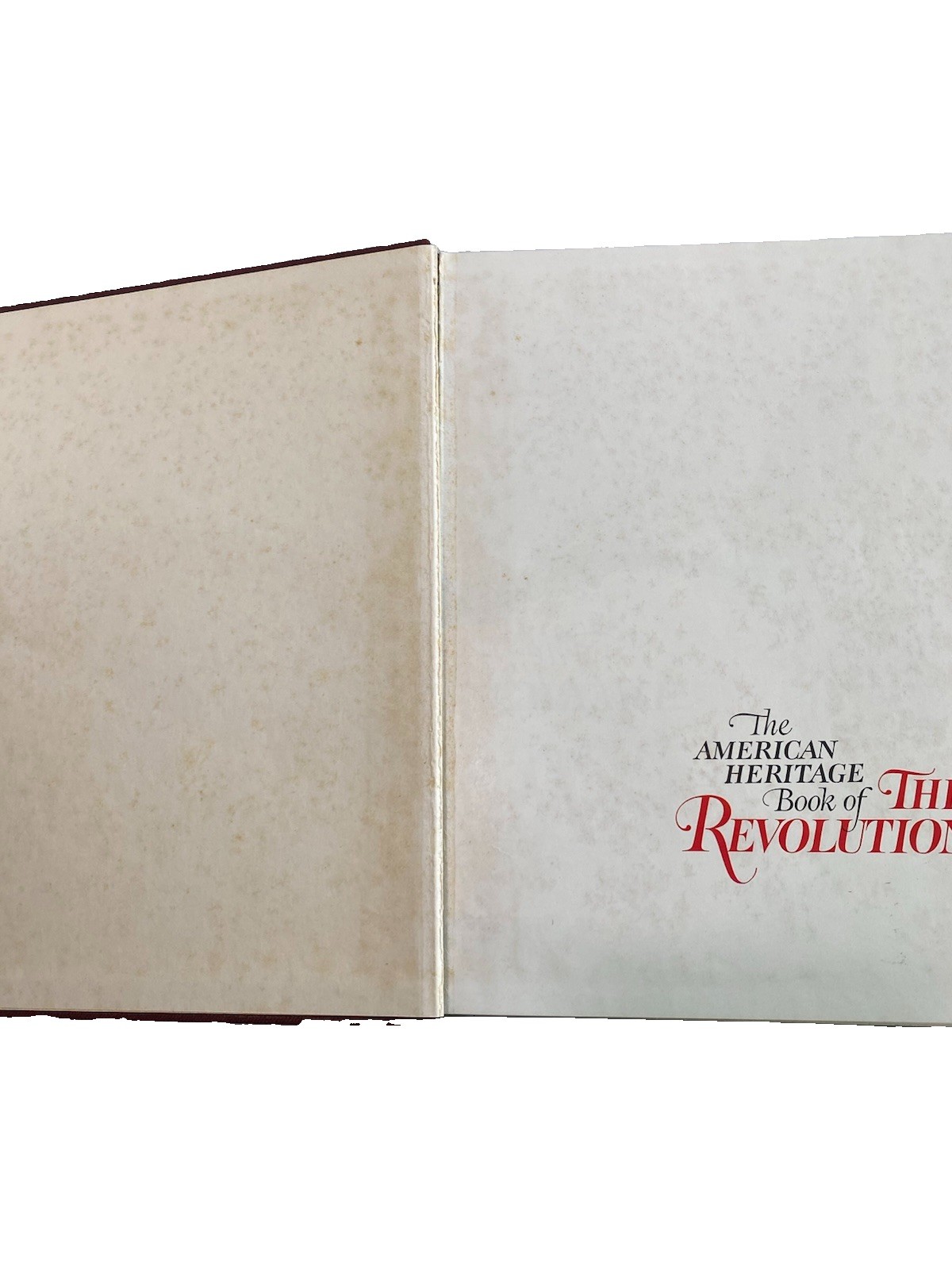 1958 THE AMERICAN HERITAGE BOOK OF THE REVOLUTION Slip Case HC War History