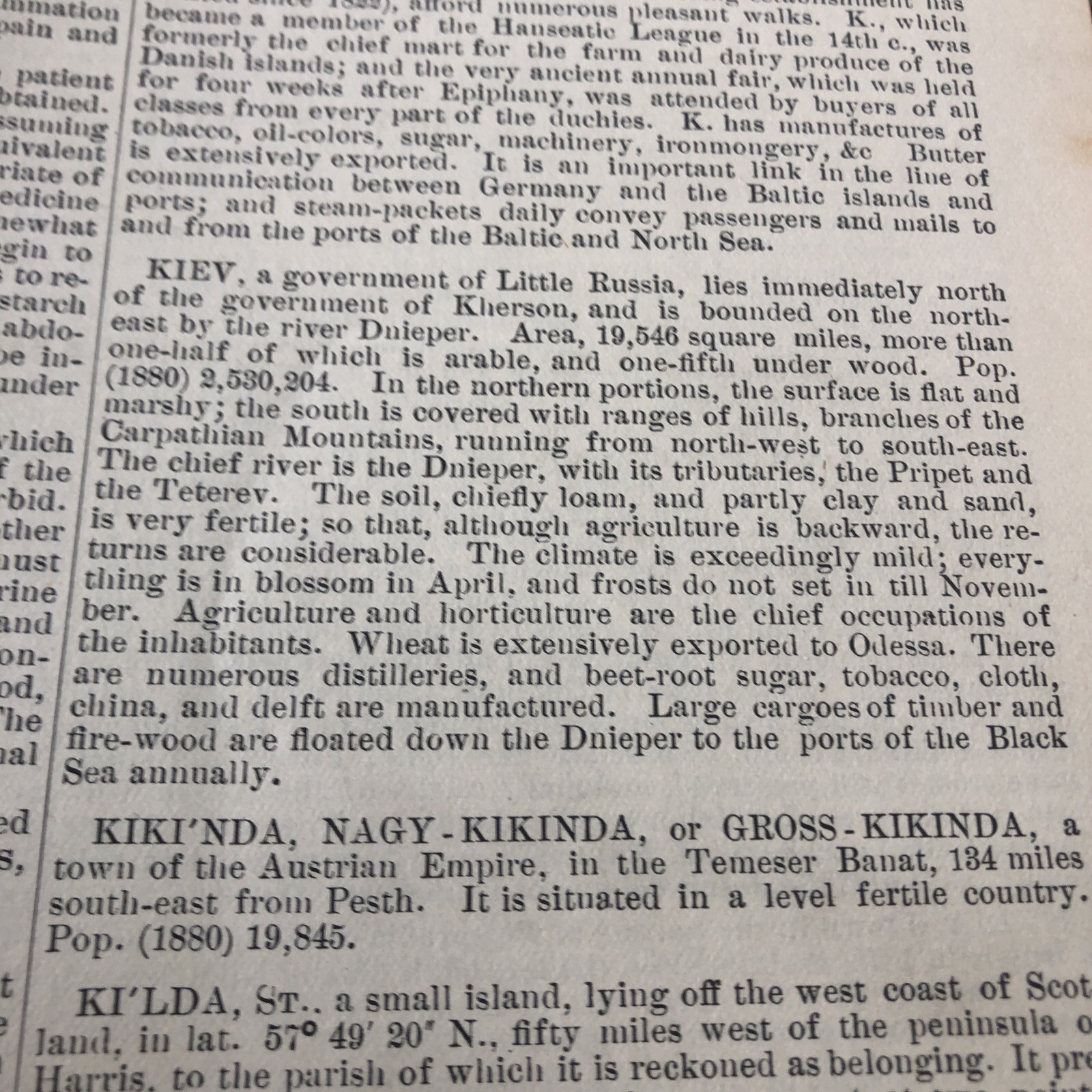 1891 Chambers Encyclopedia of Universal Knowledge Vol 5 ~ Kidron Antique Vintage