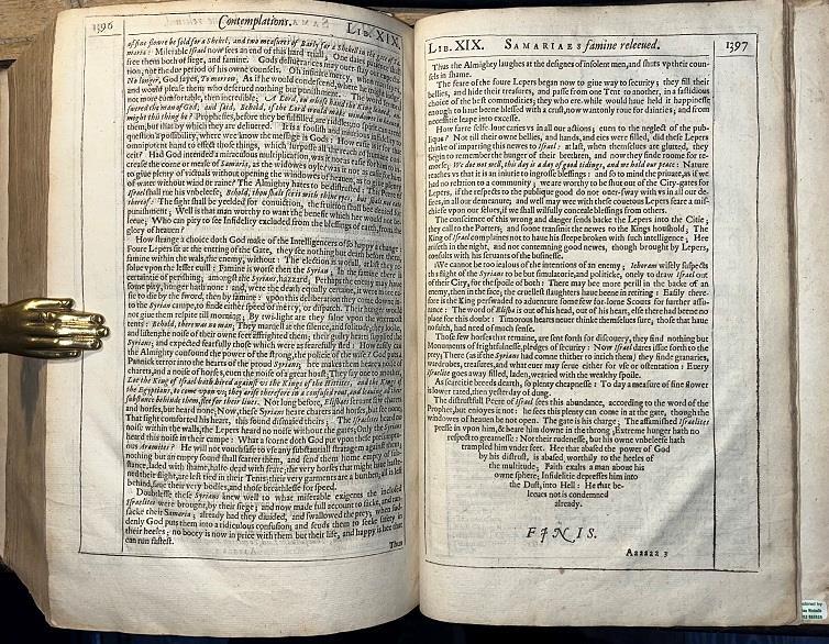 1625 Folio ‚The Works Of Joseph Hall‘ Fine Binding. Christian Bible Theology.