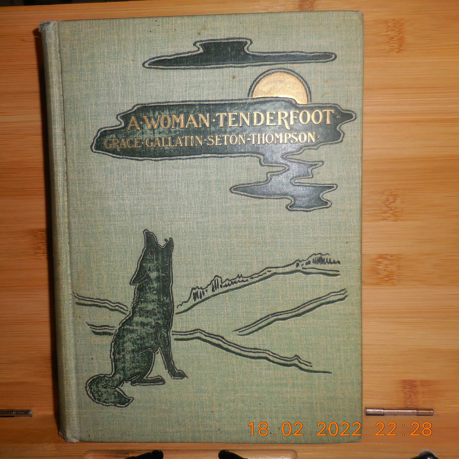 Seton-Thompson, Grace Gallatin – A Woman Tenderfoot – 1901 – no dj – vg+