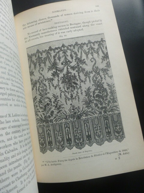 HISTORY OF LACE by Mrs Bury Palliser (2nd edition, 1869)