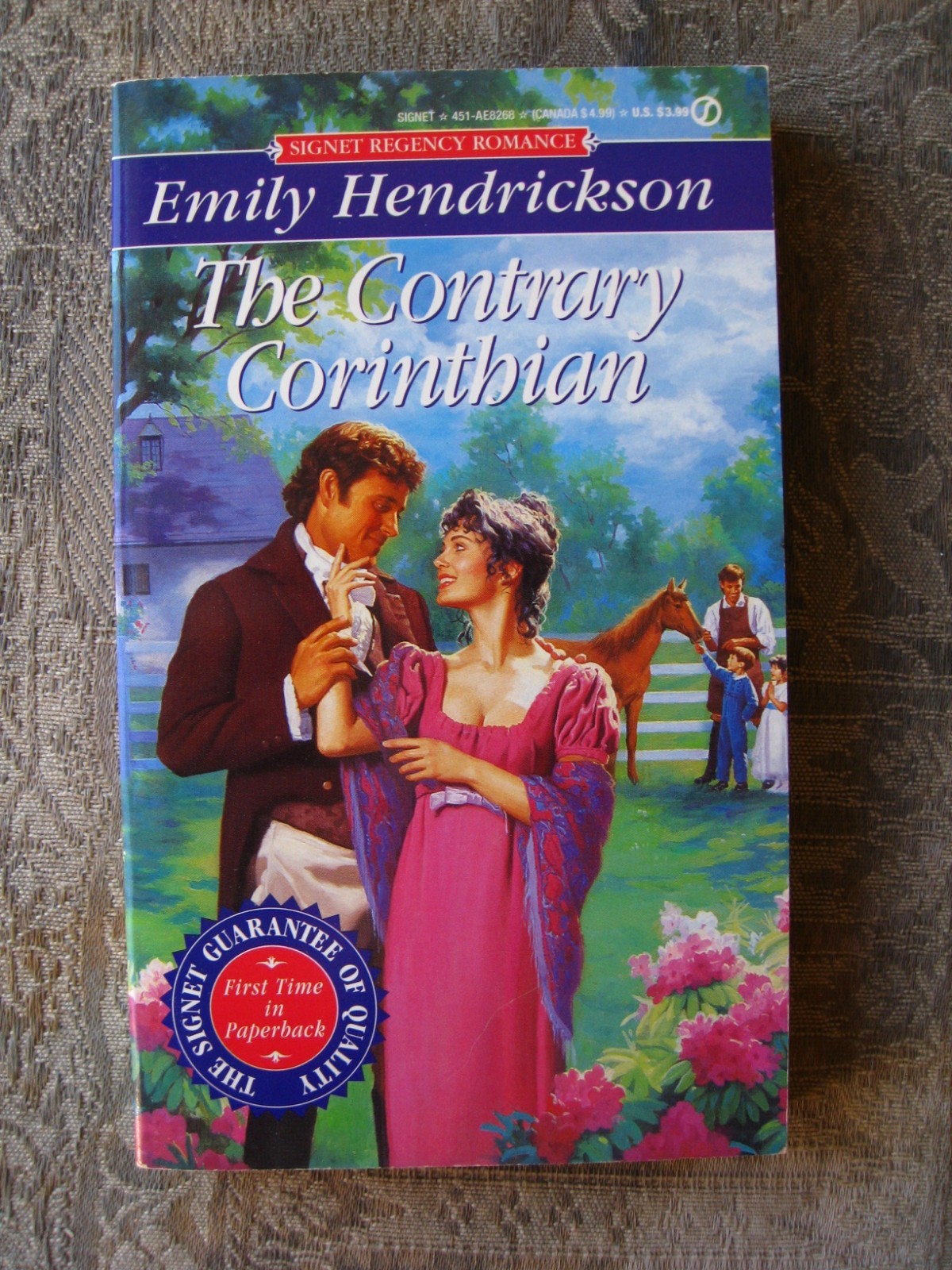 Emily Hendrickson – The Contrary Corinthian (Signet Regency Romance) – paperback