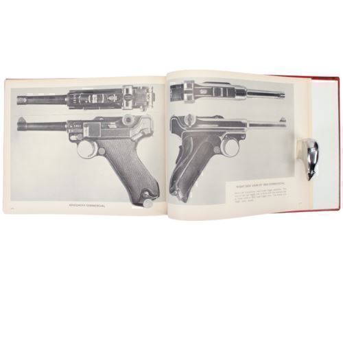 LUGERS AT RANDOM Automatic Pistols German WWI WWII First Edition Vintage Firearm