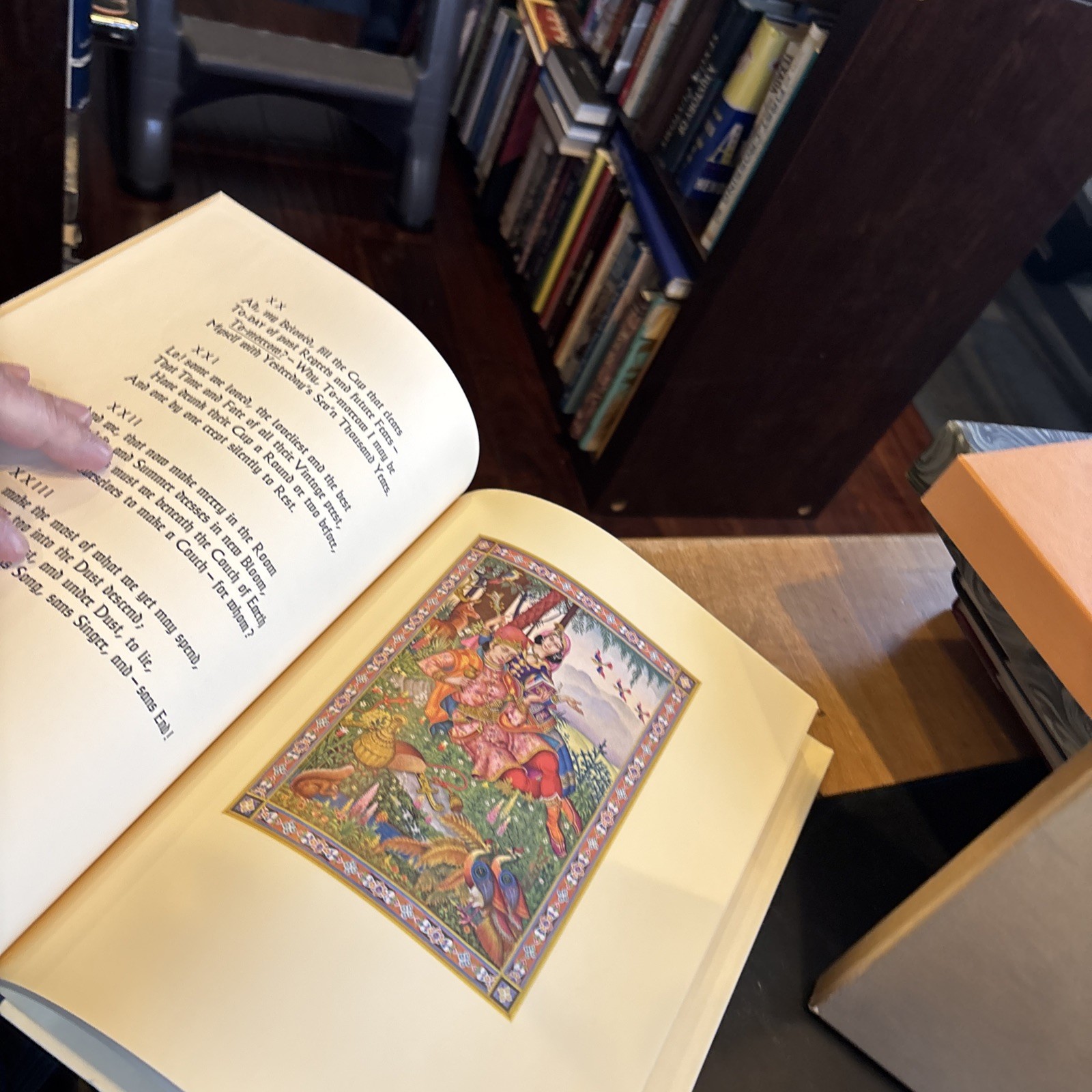 THE RUBAIYAT OF OMAR KHAYYAM by Fitzgerald & Szyk 1946 Heritage HC Slipcase Sand