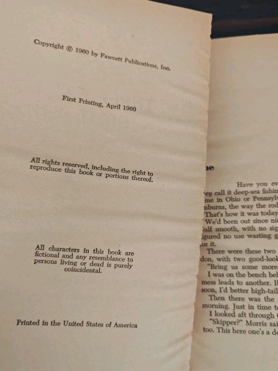 The Three-Way Split, Gil Brewer, Gold Medal Book, VTG PB 1960, Pulp Fiction