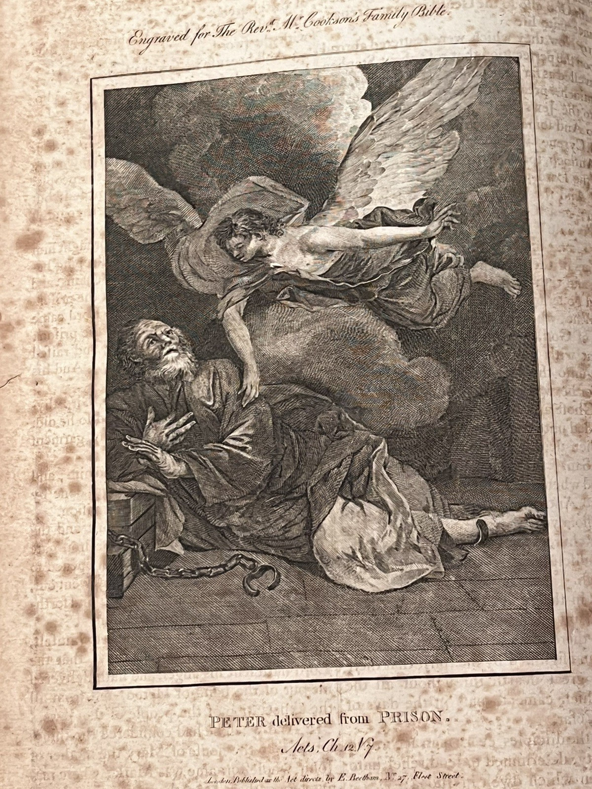 Rare 1700’s Rev James Cookson’s Universal Family Bible containing Apocrypha