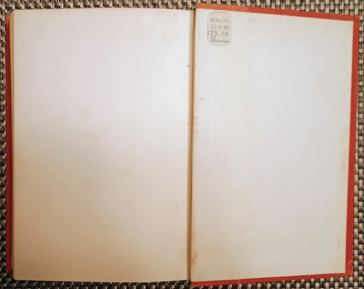 *1949* Berlitz Self Teacher Spanish by Charles Berlitz | HC