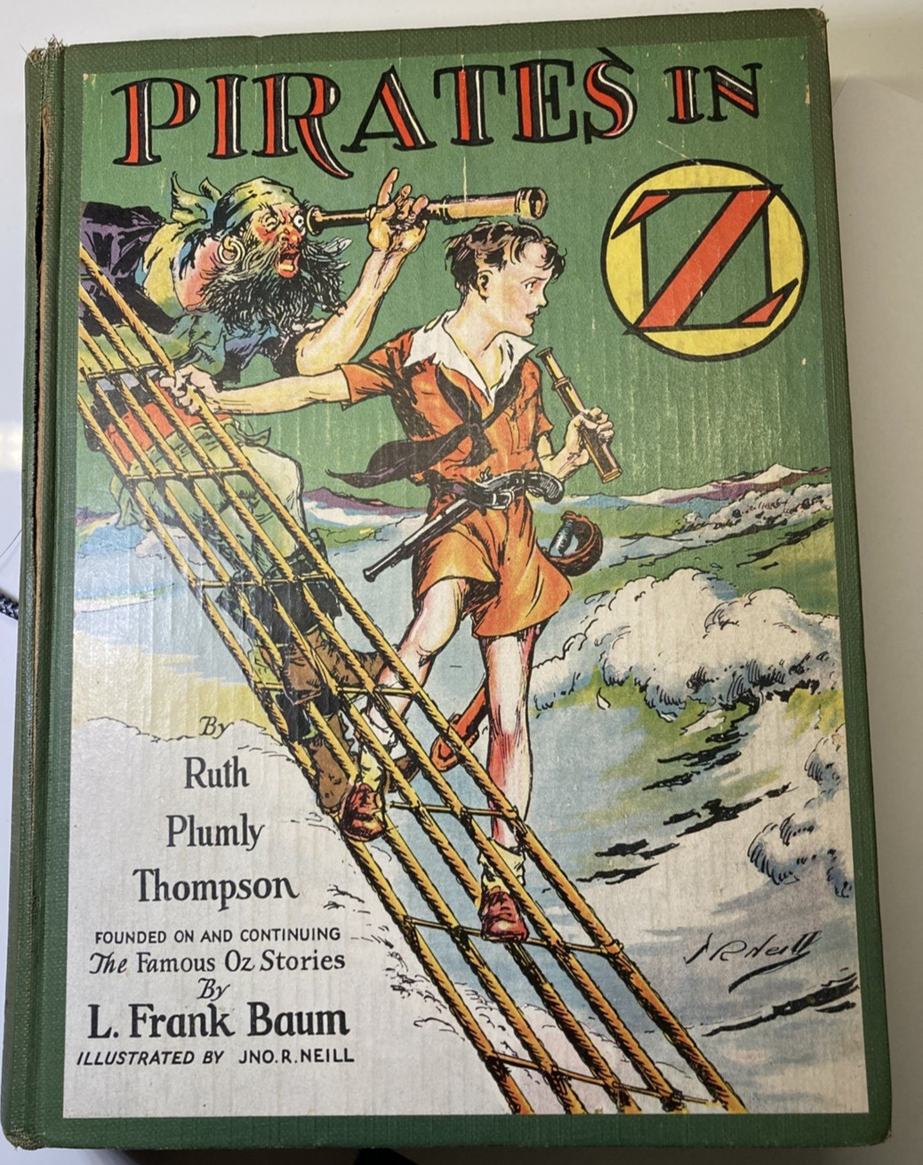 Pirates in Oz by Ruth Plumly Thompson 1931 1st Edition Reilly & Lee
