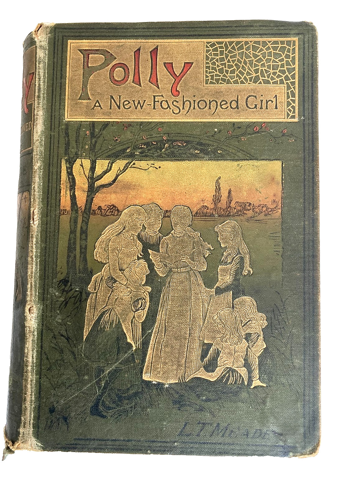 POLLY A NEW-FASHIONED GIRL 4th Edition 1891 Cassell & Co. by L.T. Meade/Illustr.
