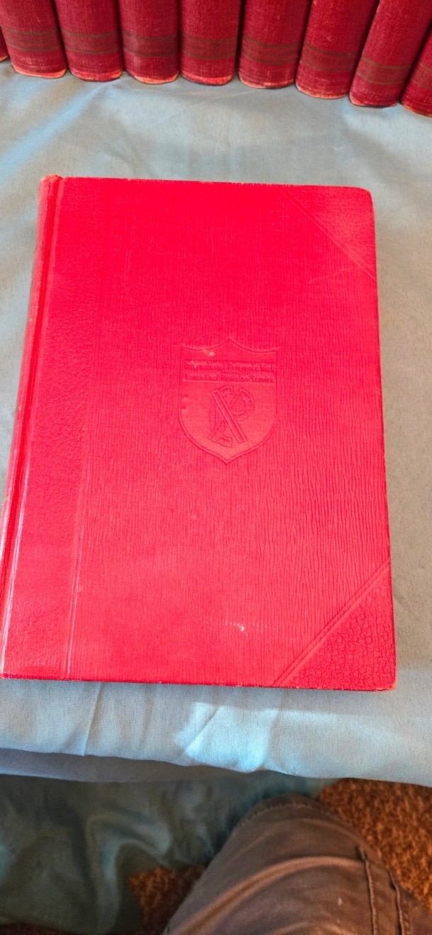 Antique International Reference Book Set 10 volumes 1927