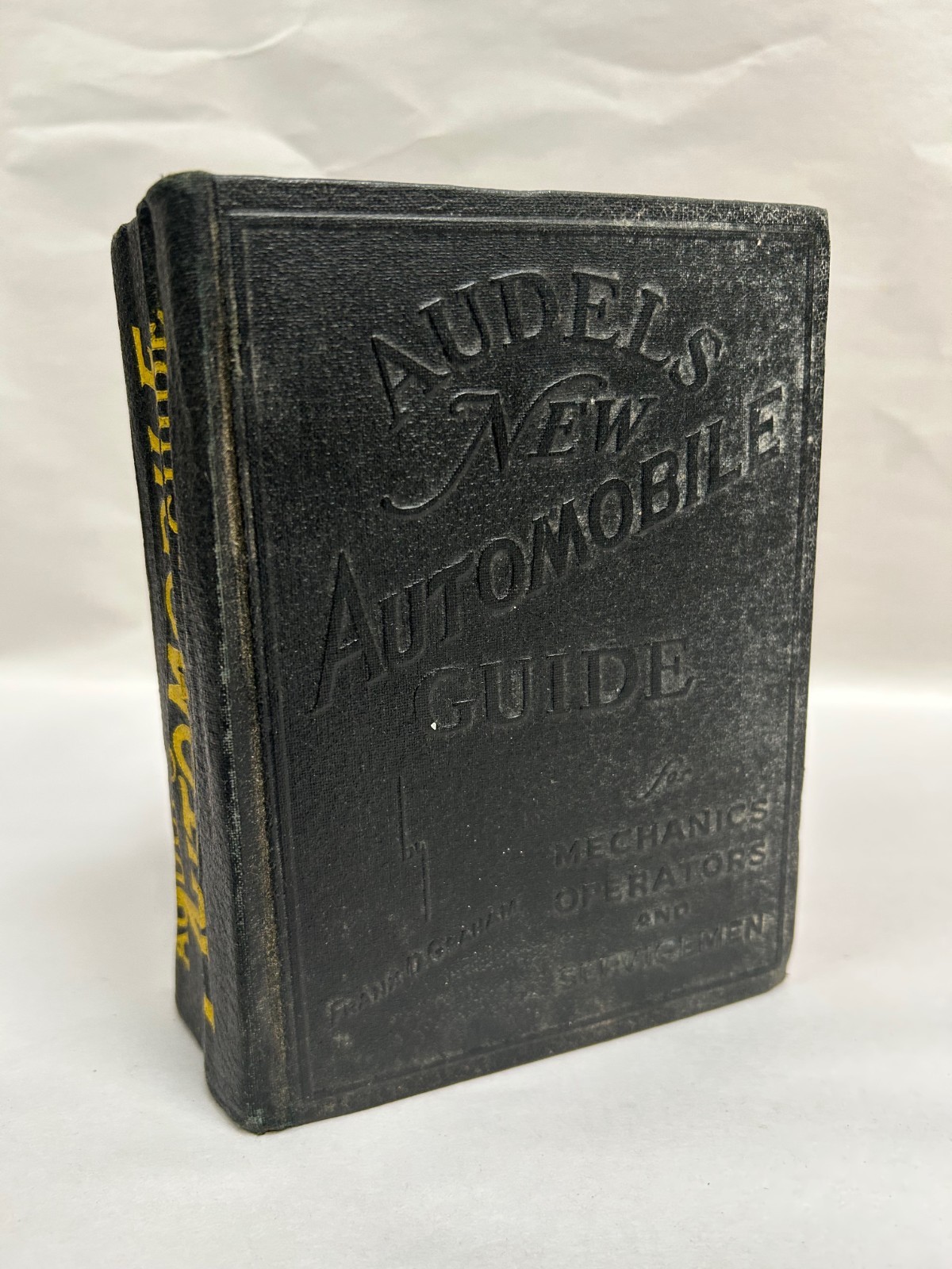 Vintage Antique Audels New Automobile Guide for Mechanics Manual Book (A4)