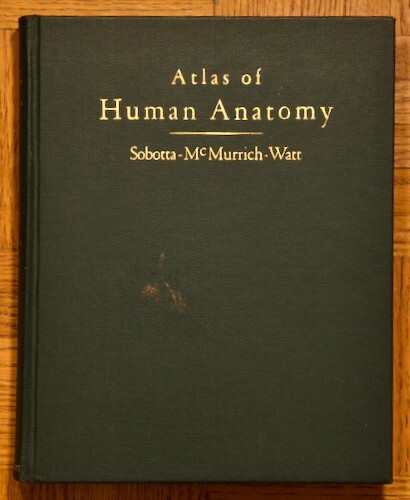 Atlas of Human Anatomy by Sobotta-McMurrich-Watt 1939 5th edition HC