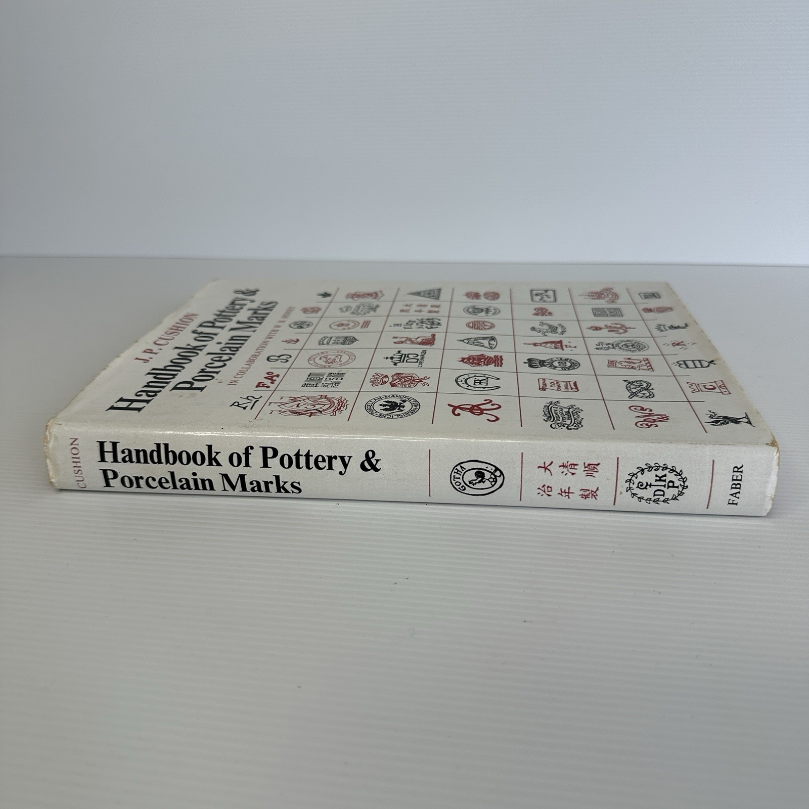 Handbook of Pottery and Porcelain Marks – Cushion, J. P. and W. B. Honey