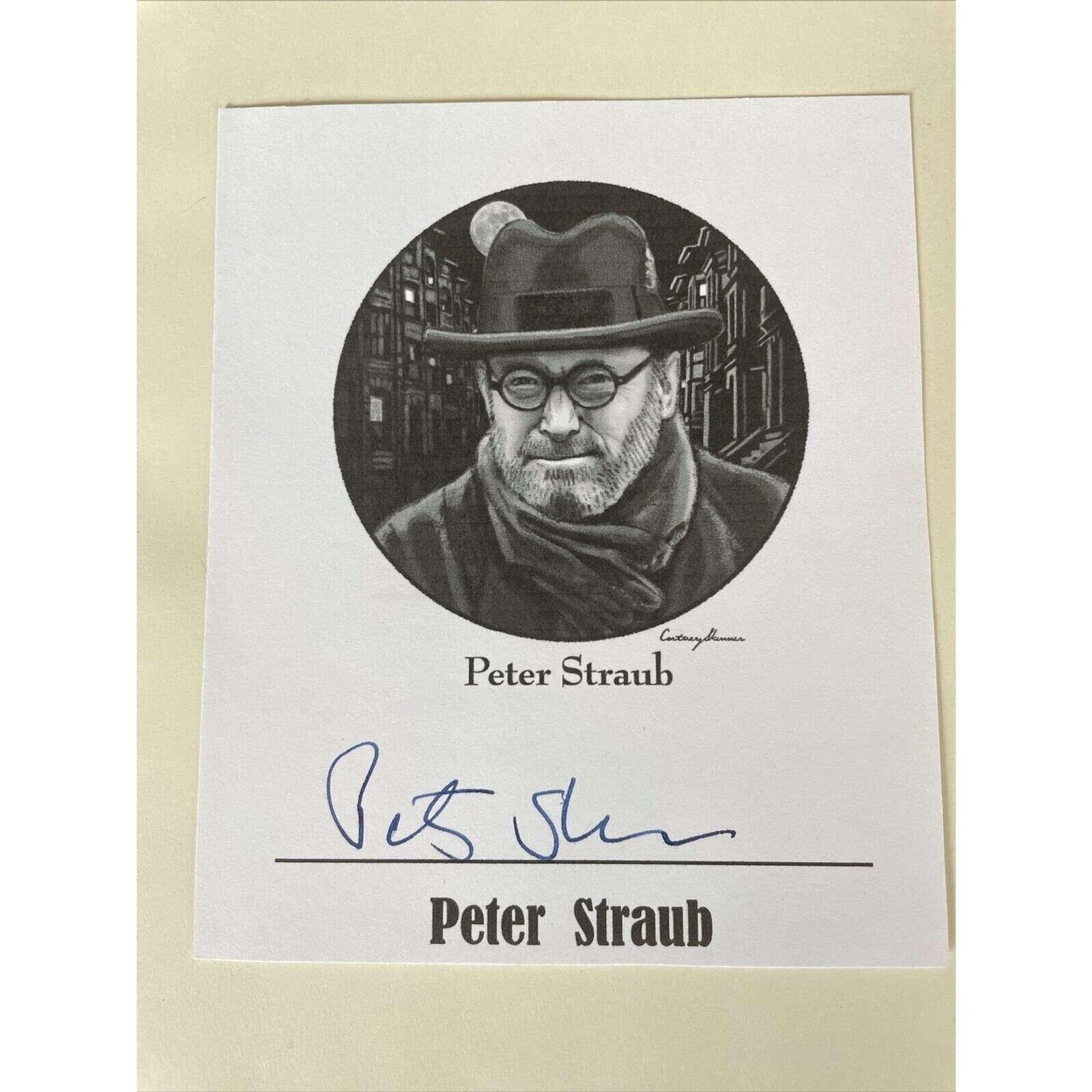 Interior Darkness Hardcover Peter Straub Bookplate Signed Overlook Stoker