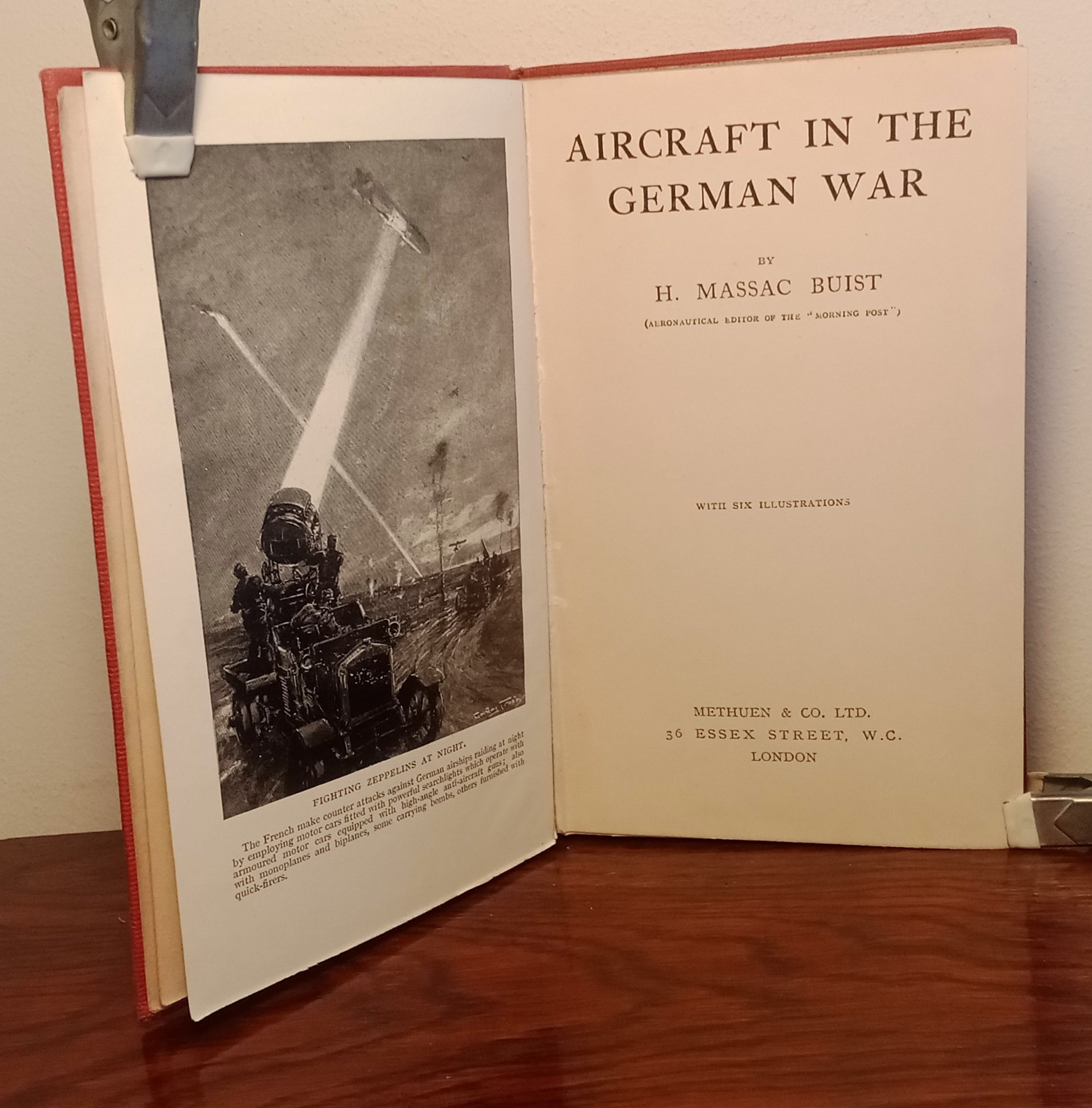 Aircraft In The German War Massac Buist Great First World War 1 WW1 Aviation
