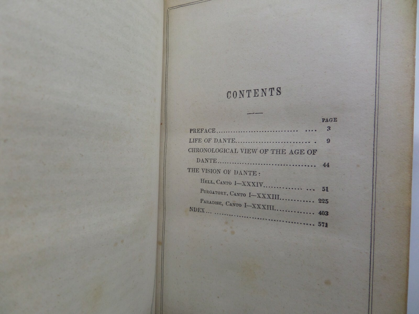 THE VISION; OR, HELL, PURGATORY, AND PARADISE 1852 DANTE ALIGHIERI, FLAXMAN ILLS