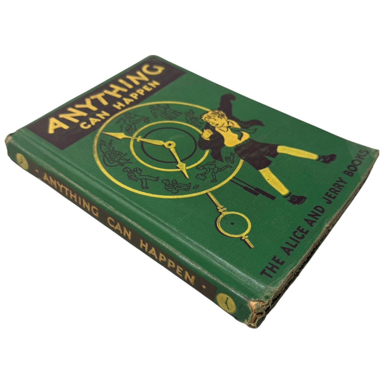 Row Peterson Anything Can Happen Alice and Jerry Books 1940 Hardcover Vintage
