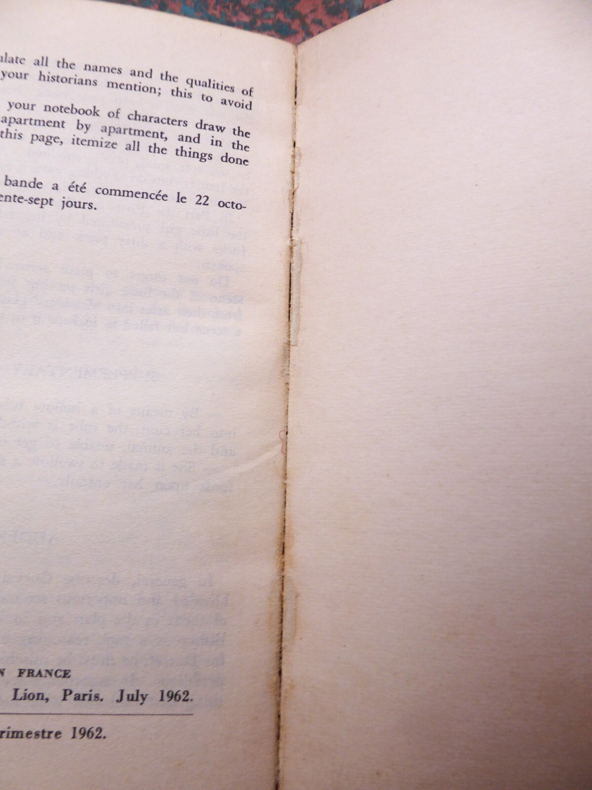 120 Days of Sodom Vol III 1962 Marquis de Sade Olympia Press Book Traveller’s