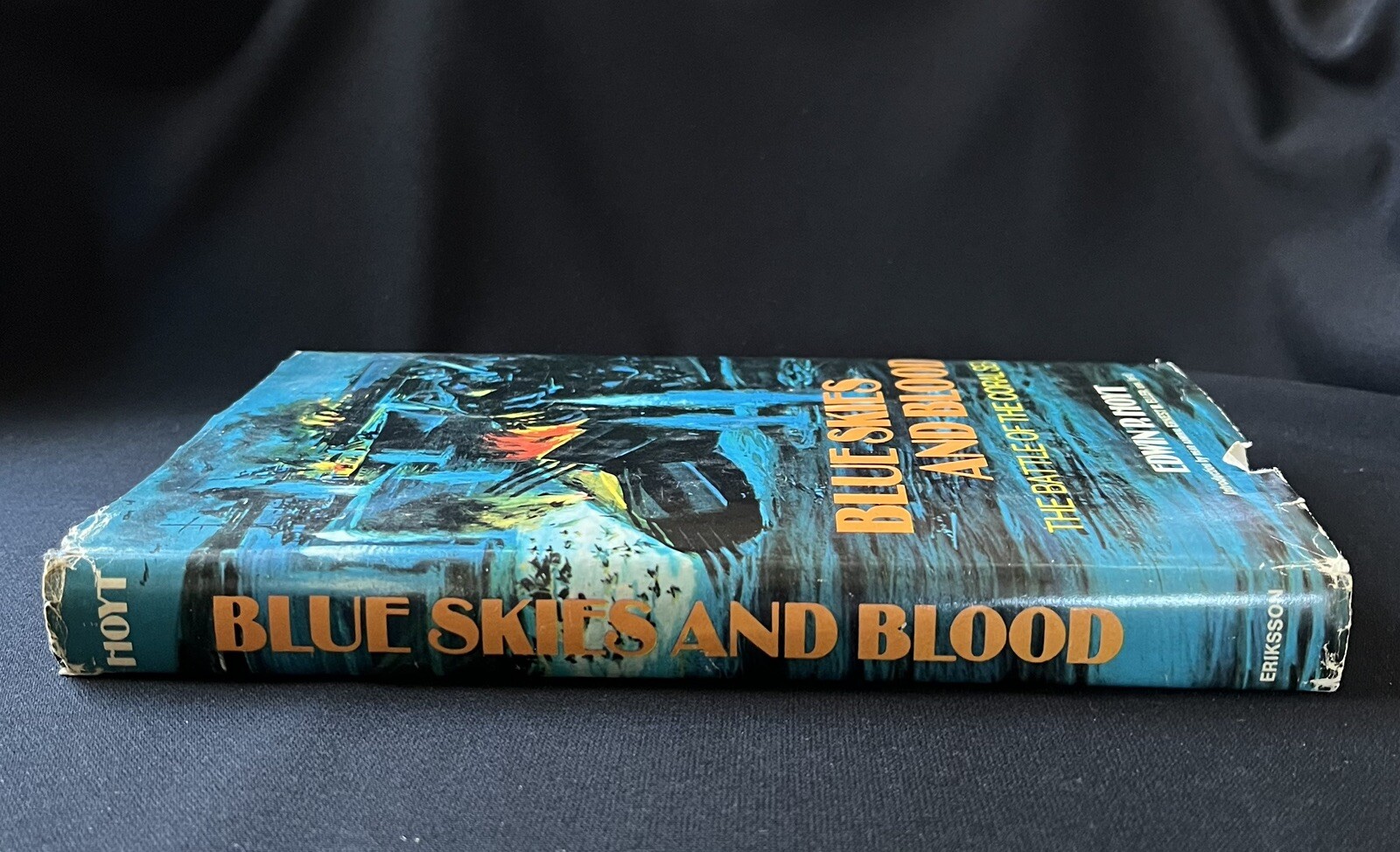 Blue Skies & Blood: Battle of the Coral Sea by Edwin Hoyt—1975—HC/DJ/Illustrated