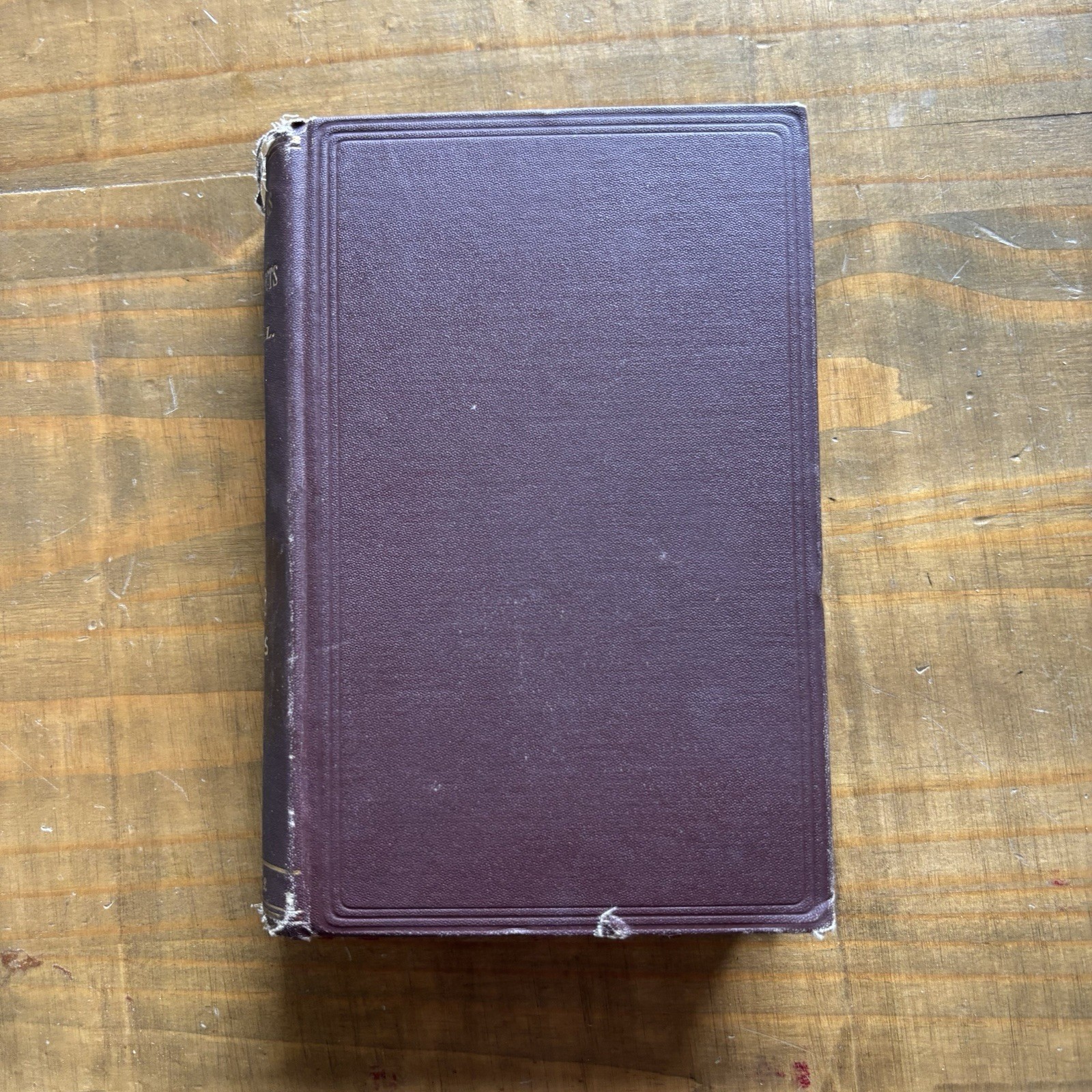 Sermons on Living Subjects by Horace Bushnell-1890-Antique Hardcover-Scribner’s