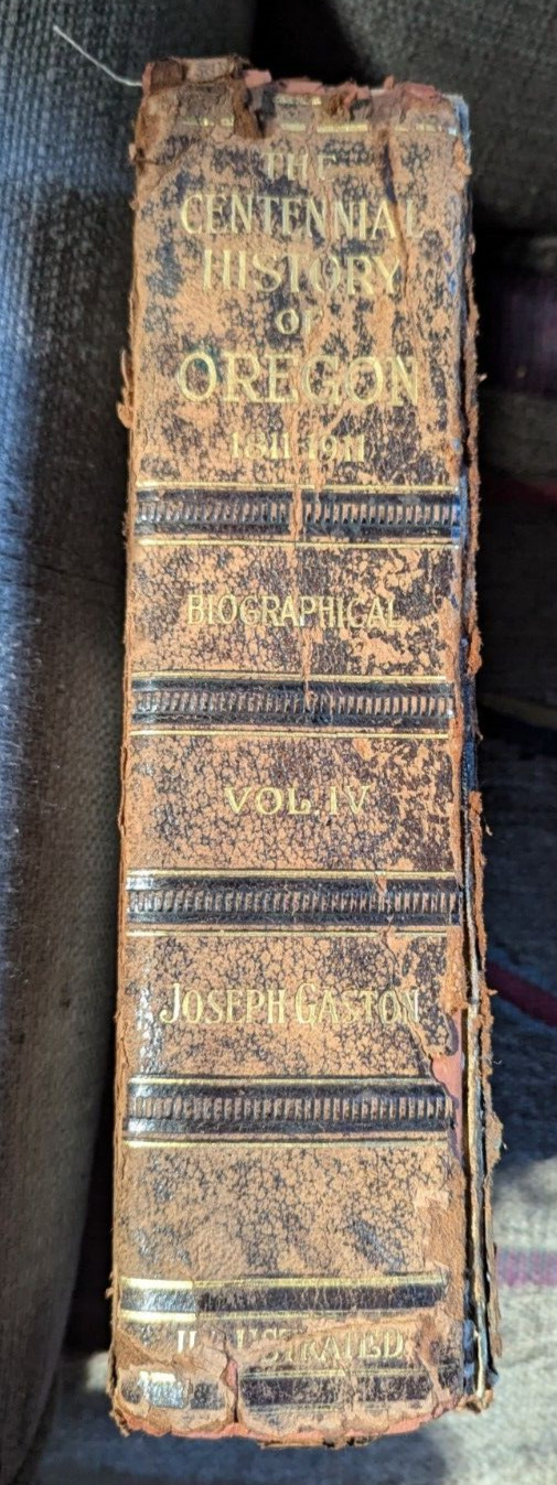 Centennial History of Oregon Vol 4 (1912) Biographies – Coats Family Copy