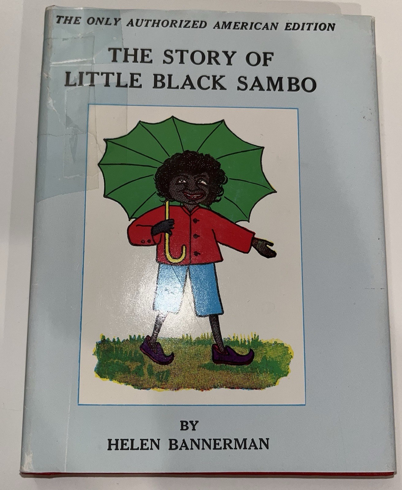 The Story of Little Black Sambo Only Authorized American Edition Helen Bannerman