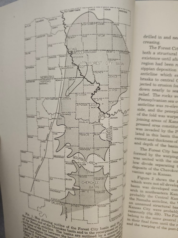 Stratigraphy Structural Development Forest City Basin Kansas Geological Survey !