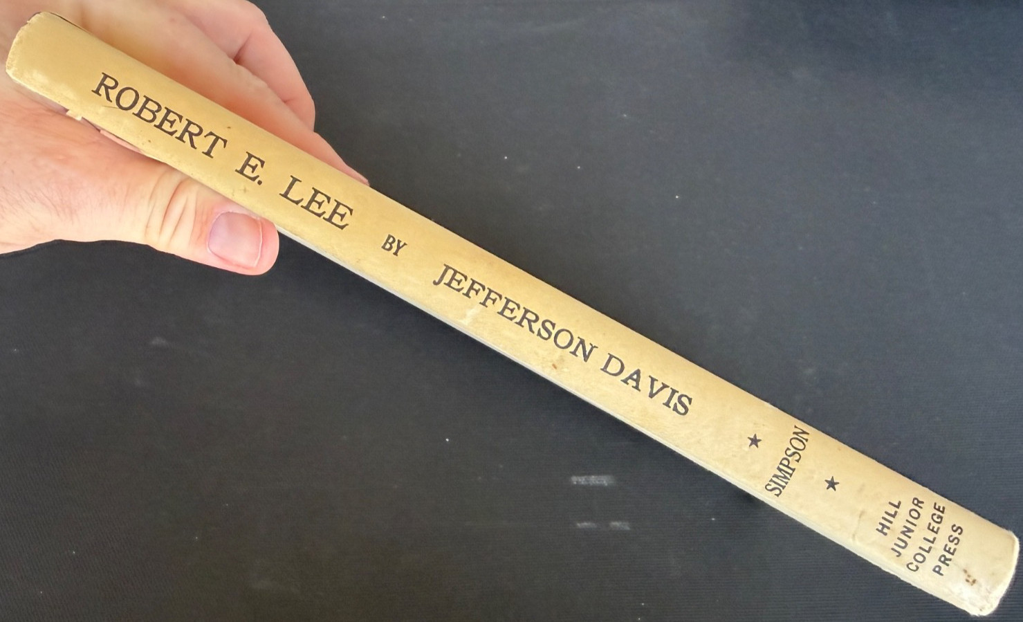 ROBERT E LEE Jefferson Davis 1966 1st Edition Limited 1000 Civil War HC DJ