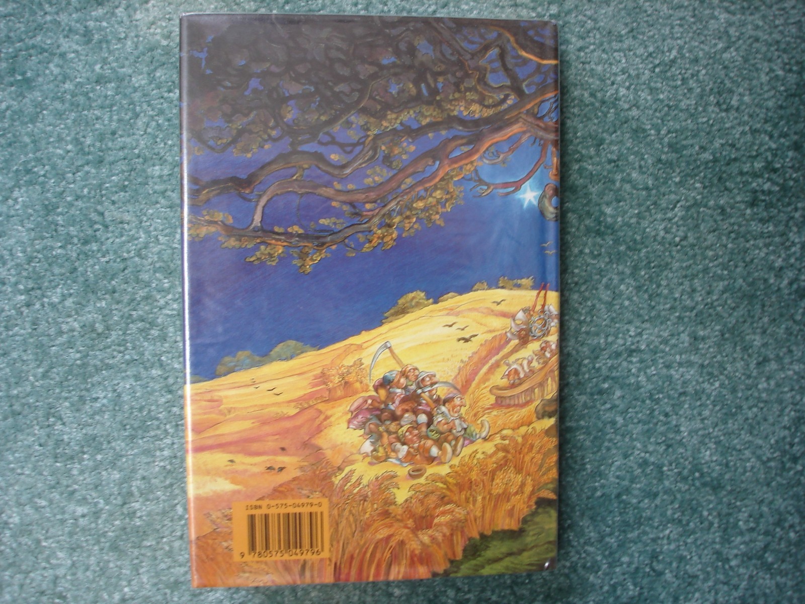 Reaper Man Terry Pratchett first edition HC 1991 Review Copy with slip Mylar