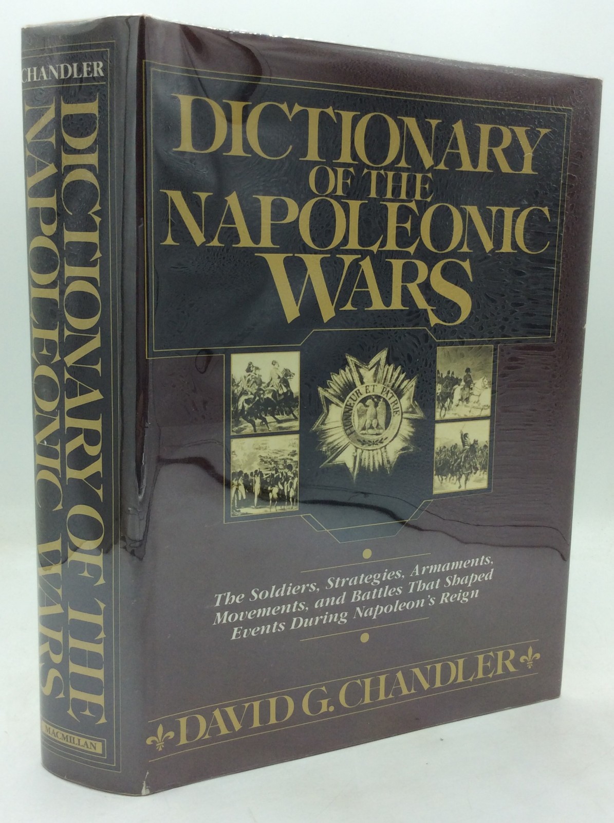 DICTIONARY OF THE NAPOLEONIC WARS – David G. Chandler – 1979 1st ed