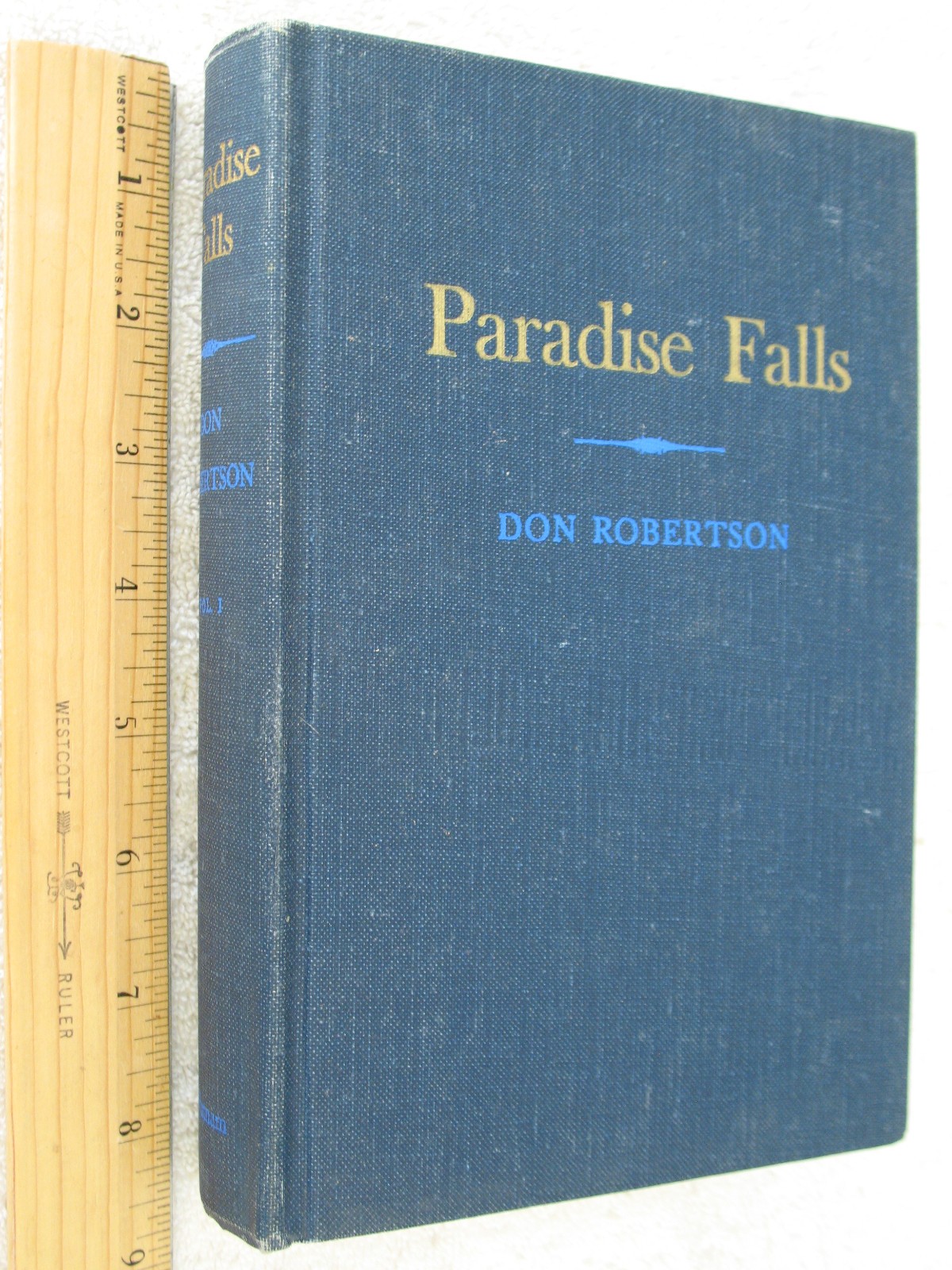 Paradise Falls Vol. 1 by Don Robertson HC (No Dust Jacket) 1968 VG
